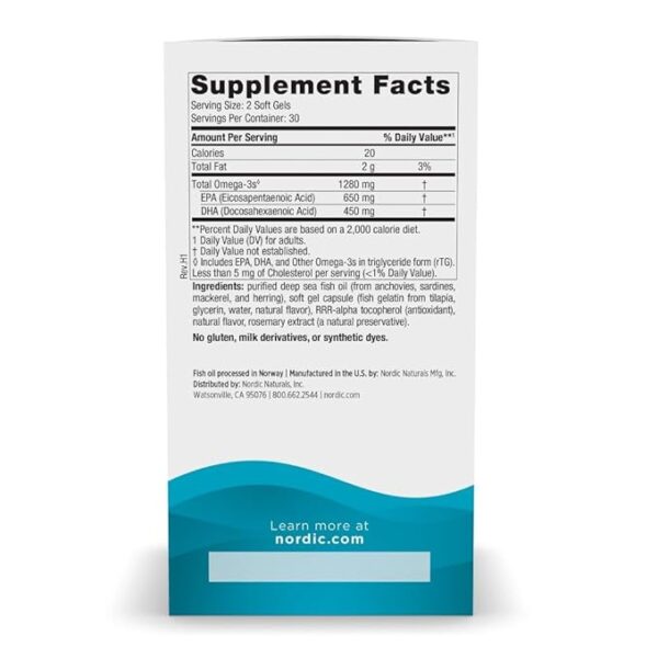 Nordic Naturals Ultimate Omega 3 - Image 3