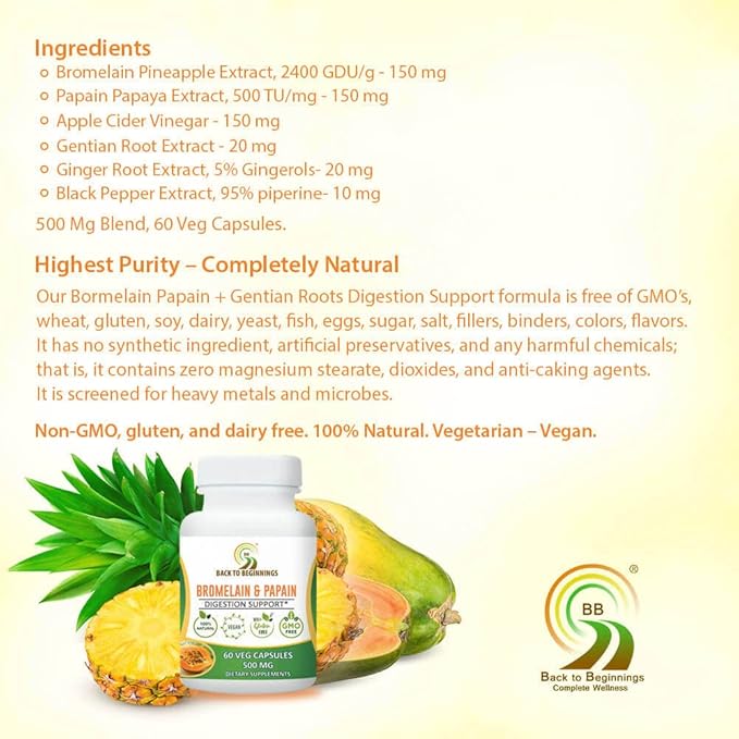 Complete Wellness Bromelain-Papain - Image 3