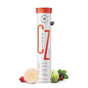 Wellbeing Nutrition Natural Vitamin C + Zinc
