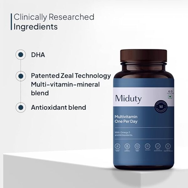 Miduty Multivitamin with Omega 3 - Image 3