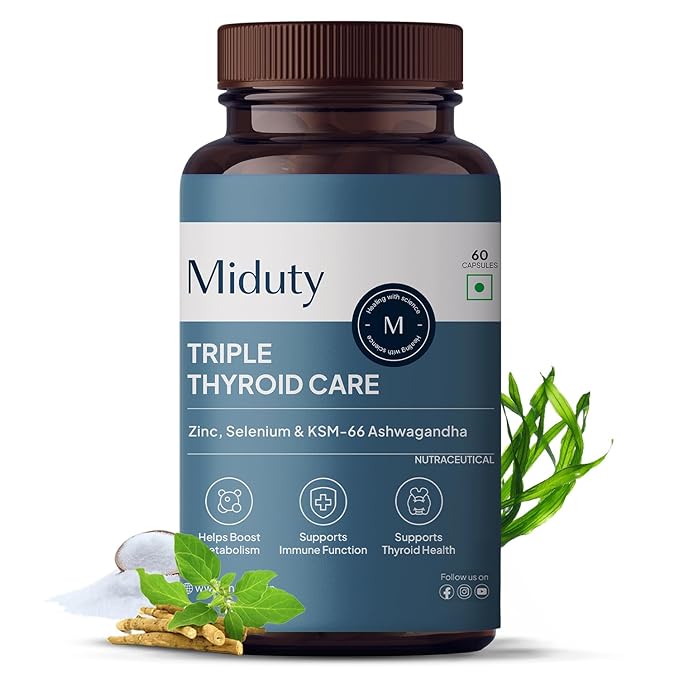 Miduty Triple Thyroid Care Supplement