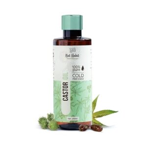 Nat Habit Cold Pressed Jamaican Black Castor Oil (200 ml)