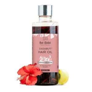 Nat Habit Hibiscus Amla Hair Oil For Women & Men,100ml