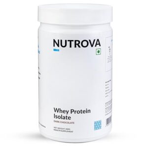 Nutrova Whey Protein Isolate Dark Chocolate