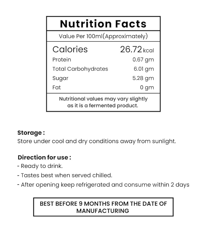 Toyo Kombucha-Sparkling Fermented Green Tea|Pineapple| - Image 4