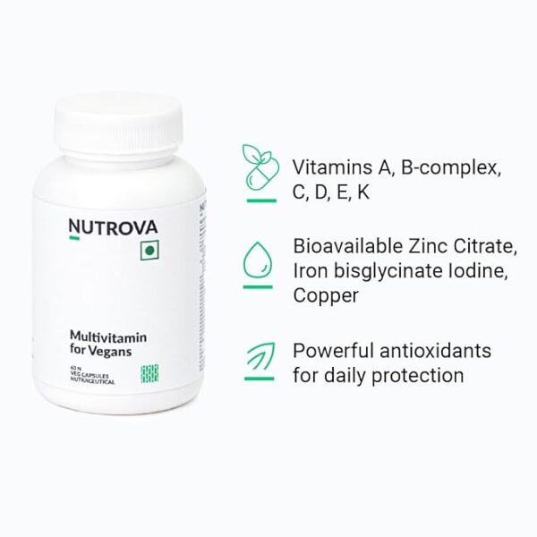 NUTROVA Multivitamin For Vegans - Image 5