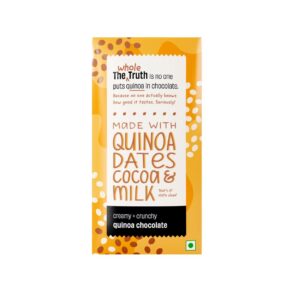 The Whole Truth Quinoa Crunchy Milk Chocolate