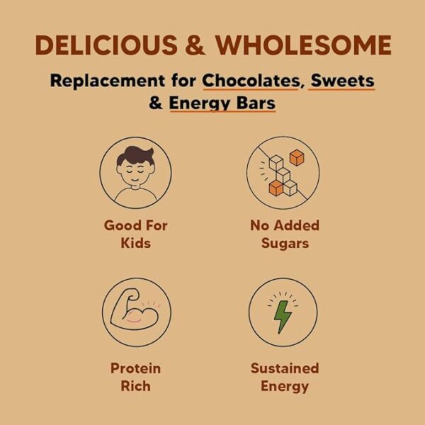 EAT BETTER CO - Hazelnut Chocolate Sugar-Free Laddoos - Image 6