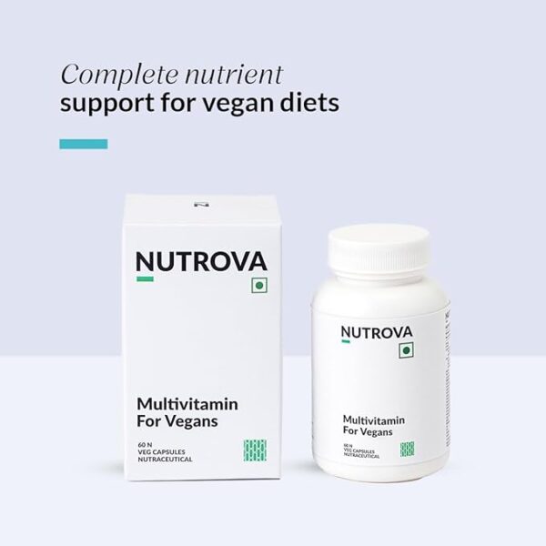 NUTROVA Multivitamin For Vegans - Image 3