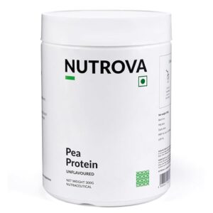 NUTROVA Pea Protein Powder, Vegan Protein Isolate