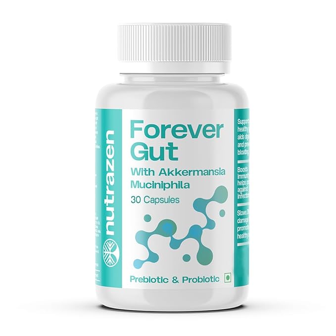 Forever Gut, Probiotic for Digestive Health 30 Capsules for Adults