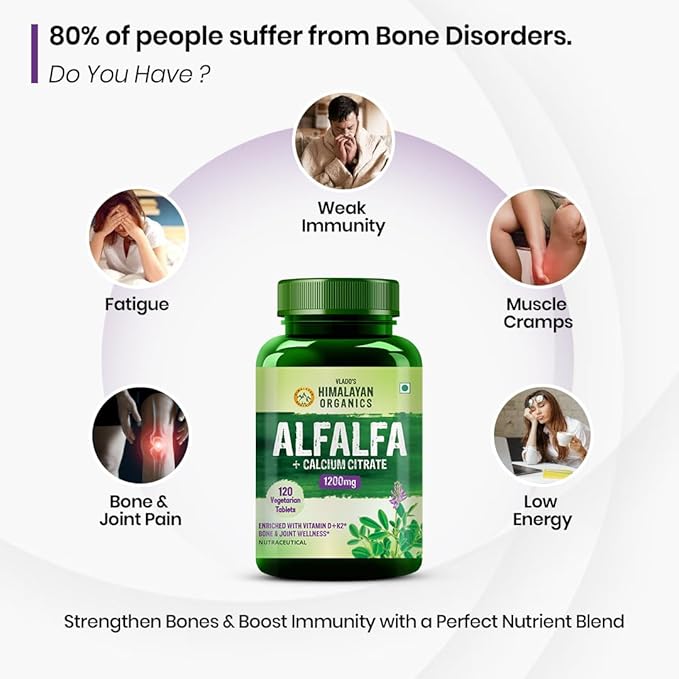 Vlado’s Himalayan Organics Alfalfa Calcium Citrate Malate - Image 4