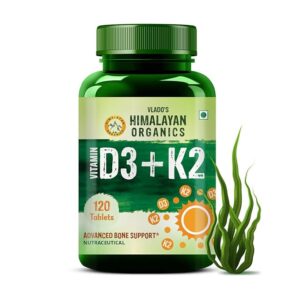 Vlado’s Himalayan Organics Vitamin D3 600 IU + K2