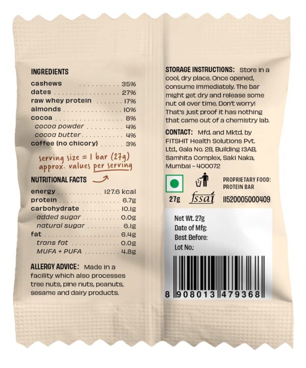 The Whole Truth - Mini Protein Bars - Coffee Cocoa - Image 6