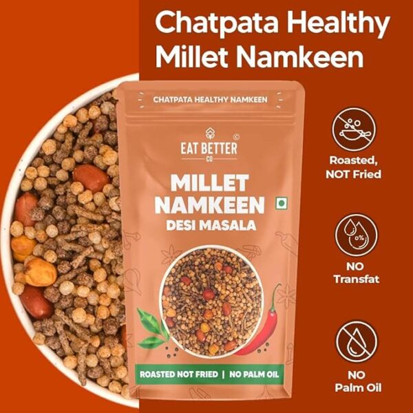 Eat Better Co – Millet Namkeen – Desi Masala - Image 4