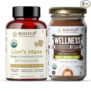 Rooted Active Naturals USDA Organic Combo