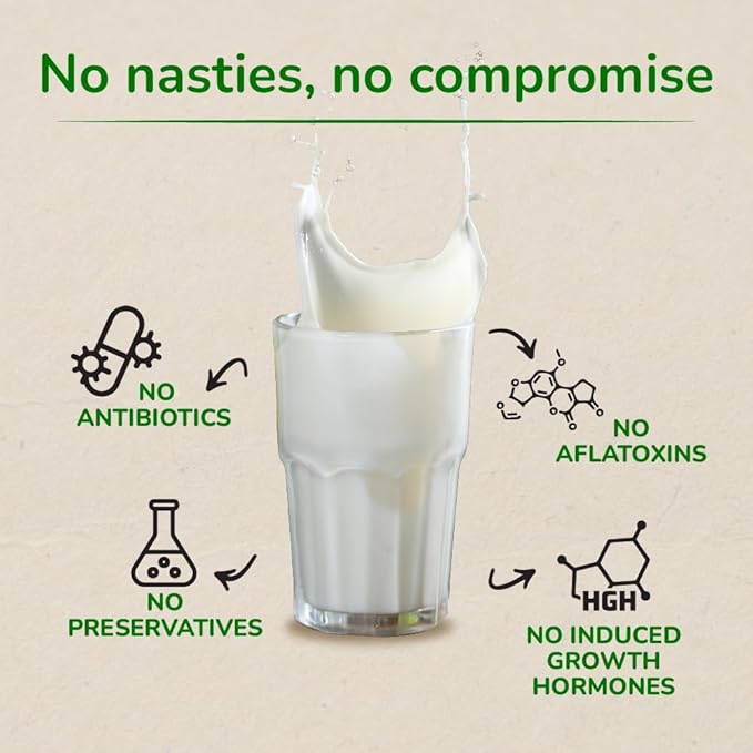 Akshayakalpa Organic Cow Milk (UHT) (1 Ltr (Pack of 4)), Liquid - Image 6