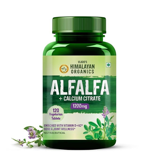Vlado’s Himalayan Organics Alfalfa Calcium Citrate Malate