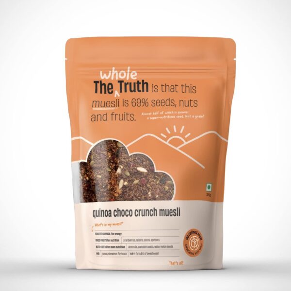 The Whole Truth - Breakfast Muesli | Quinoa Choco Crunch Muesli