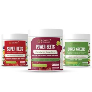 Rooted Active Naturals Superfood Drink Mix Set