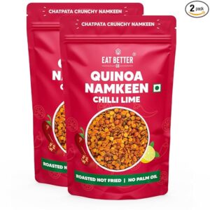 Eat Better Co – Quinoa Healthy Namkeen – Chatpata Chilli Lime