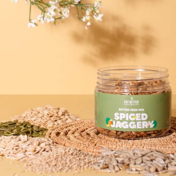 EAT BETTER CO - Five Seed Mix | Spiced Jaggery Roasted Super Seeds - Image 7