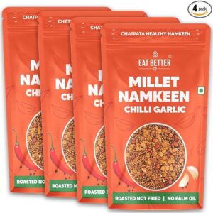 EAT BETTER CO - Chatpata Chilli Garlic Millet Mixture