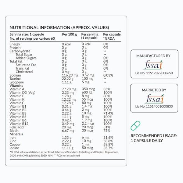 NUTROVA Multivitamin For Vegans - Image 4