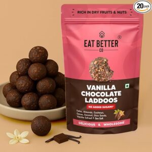 EAT BETTER CO Vanilla & Chocolate Sugar-Free Laddoos
