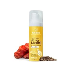 Nat Habit All Day Face Cream  Carrot Face Malai (Ages 35+) - 30g
