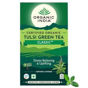 Organic India Tulsi Green Tea Classic