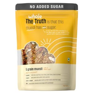 The Whole Truth - | Breakfast Muesli | 5 Grain Muesli | 350 grams