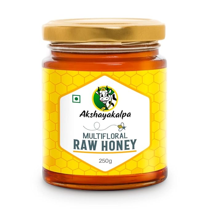 Akshayakalpa Multifloral Raw Honey 250 gms
