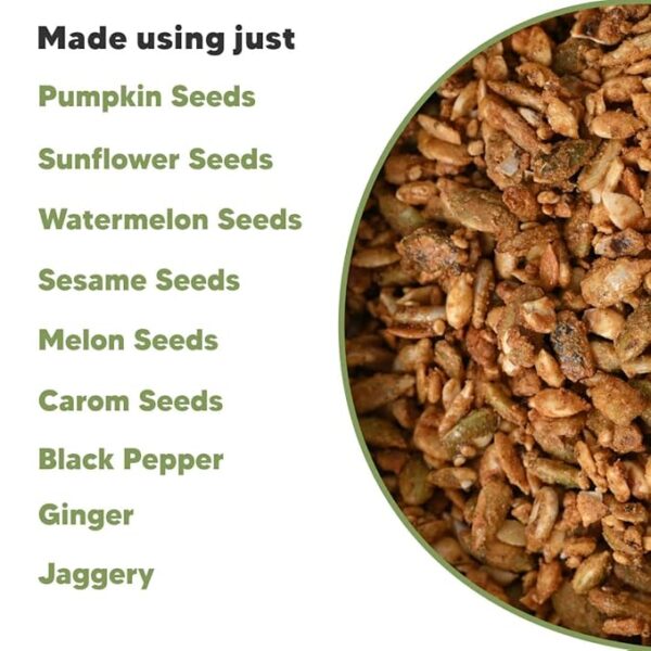 EAT BETTER CO - Five Seed Mix | Spiced Jaggery Roasted Super Seeds - Image 4