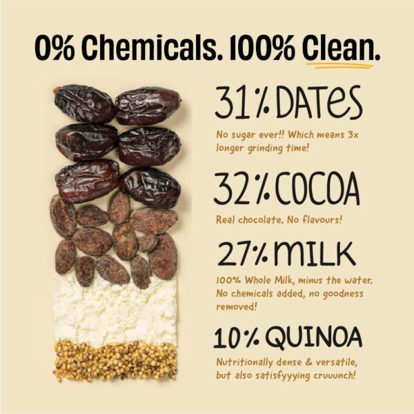 The Whole Truth Quinoa Crunchy Milk Chocolate - Image 3