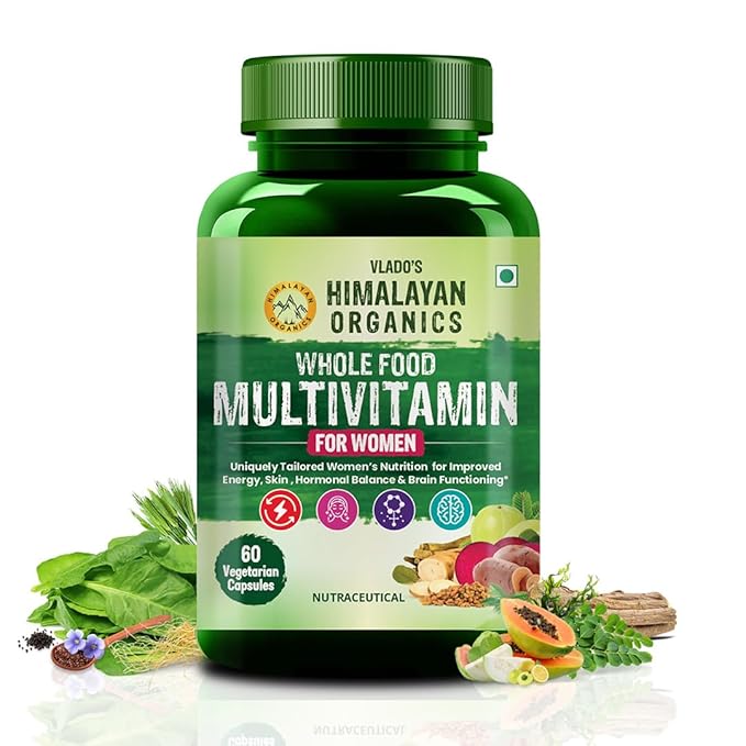 Vlado's Himalayan Organics Whole Food Multivitamin For Women