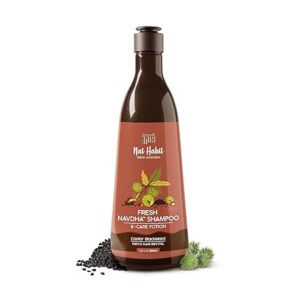 Nat Habit Castor Blackseed Navdha Shampoo for Men