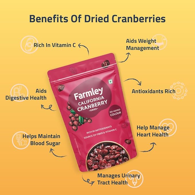 Farmley Dried Cranberry I 200 Gram - Image 5