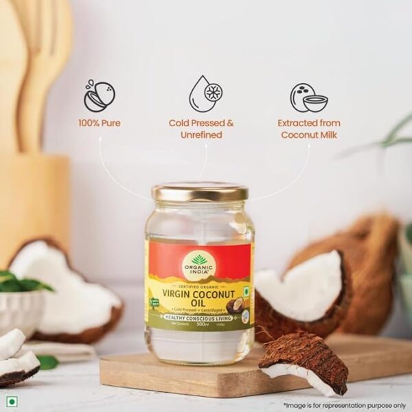 A TATA Product - Organic India Virgin Coconut Oil - Image 2