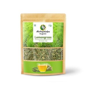 Akshayakalpa Organic Lemongrass - 100 gms | 100% Organic Sundried Lemongrass