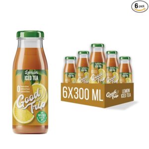 Good Trip Refreshing Black & Green Iced Tea, Lemon Tea Flavor