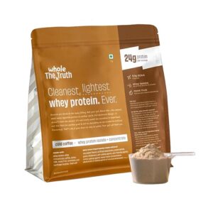 The Whole Truth Whey Protein Isolate+Concentrate | Cold Coffee