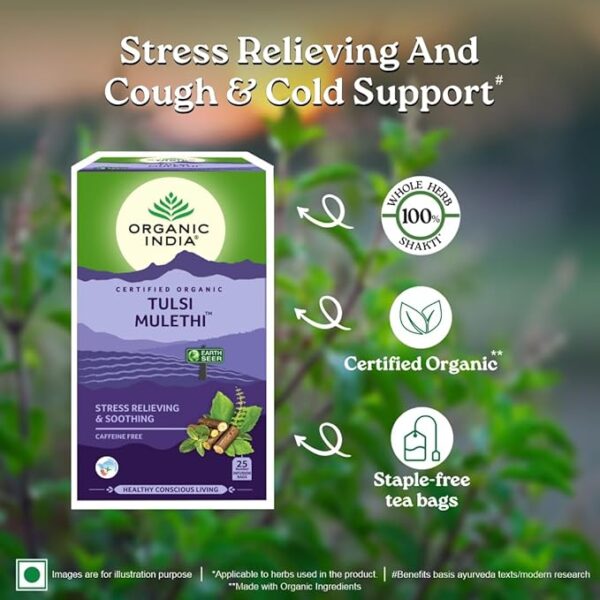 Organic India Tulsi Mulethi - Image 3