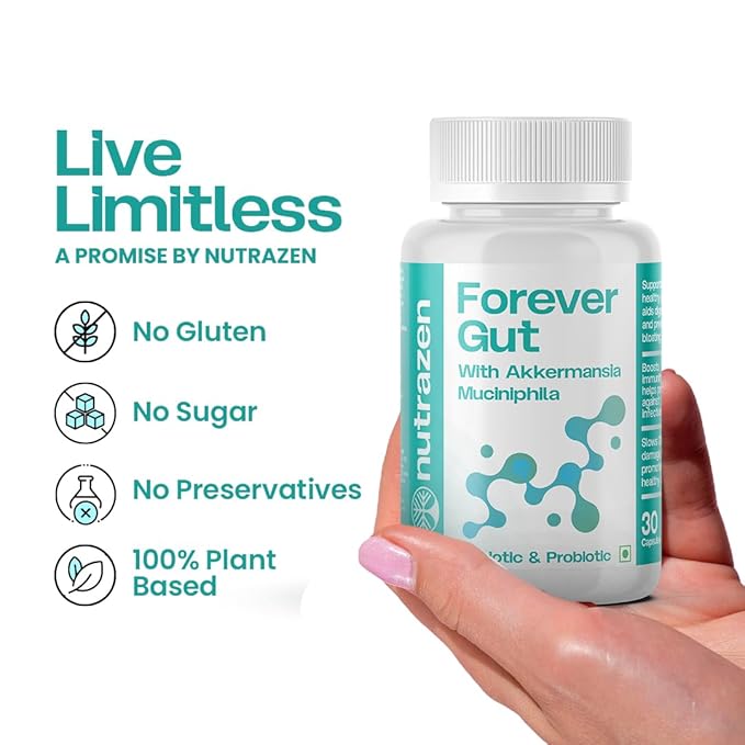 Forever Gut, Probiotic for Digestive Health 30 Capsules for Adults - Image 3