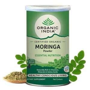A TATA Product - Organic India Moringa Powder - 100g, Essential Nutrition