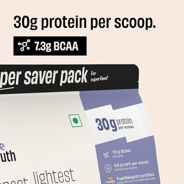The Whole Truth Whey Protein Isolate Unflavoured - Image 3