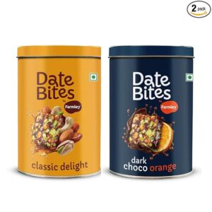 Farmley Classic Date Bites & Dark Choco Orange Date Bites