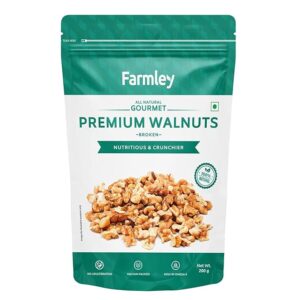 Farmley Walnut Broken Kernels | 200 g | Walnuts Without Shell