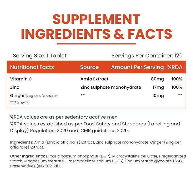 Vlado's Himalayan Organics Vitamin C Tablets from Natural Fruits - Image 2