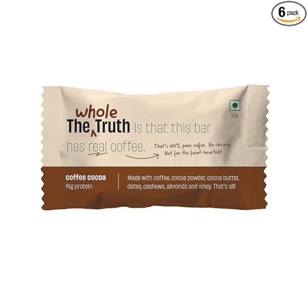 The Whole Truth - Protein Bars | Coffee Cocoa